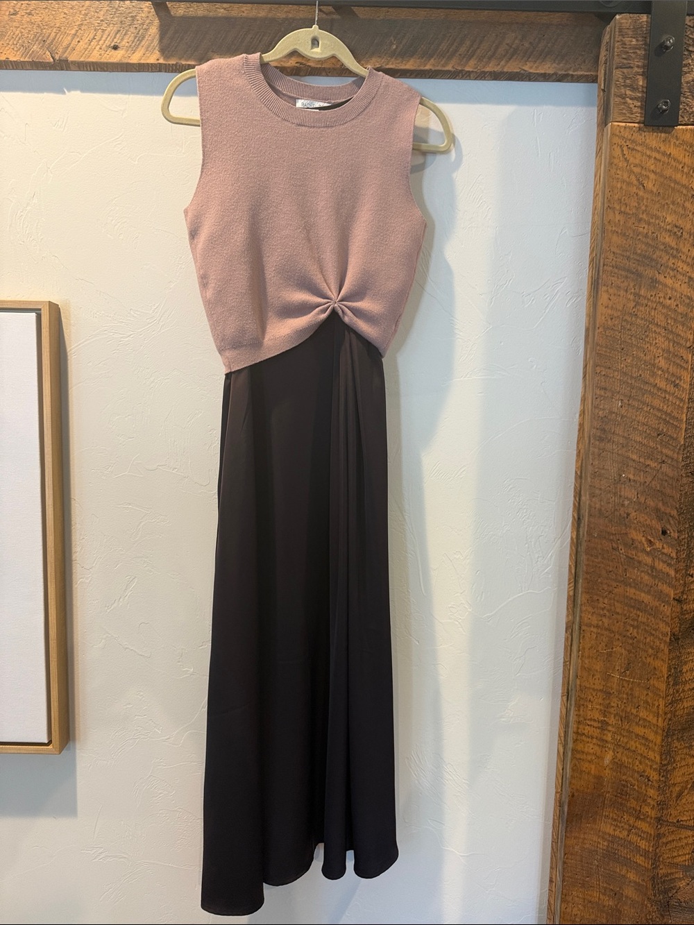 NWOT Rachel Zoe 2piece dress with sleeveless sweater